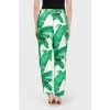 Tropical trousers with tag stripes