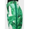 Tropical trousers with tag stripes