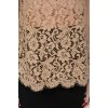 Sleeveless lace top with tag