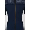 Bodycon dress with back zip