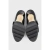 Velcro sandals with closed heel