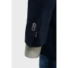 Men's jacket with patch pockets