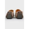 Moccasins for men with tassels