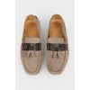 Moccasins for men with tassels