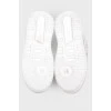 High sneakers children's white with tag