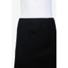 Vintage straight midi skirt with buttons