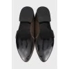 Loafers brown with pointed toes