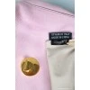 Small pink leather bag