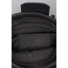 Soft black leather bag