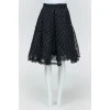 Black Polka Dot Full Skirt