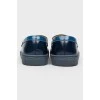 Blue children's loafers