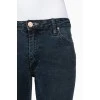 Navy Blue Mid Rise Skinny Jeans