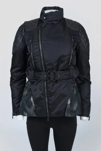Black peplum jacket