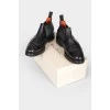 Men's boots with perforation