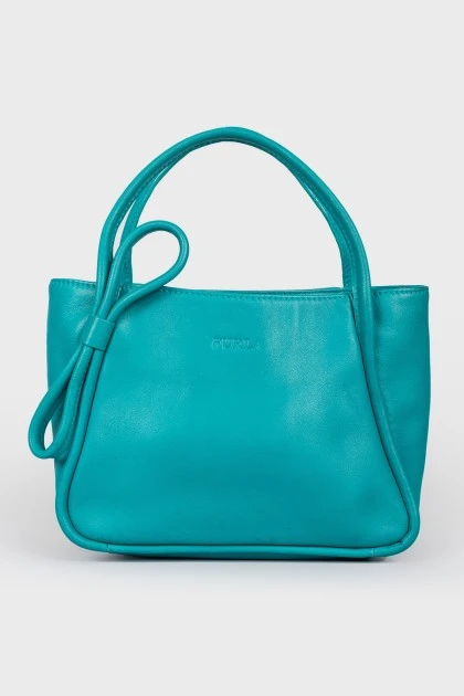 Jade handbag with bow