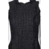 Long tweed vest