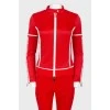 Red tracksuit