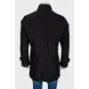 Men's zippered and buttoned jacket