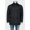 Men's quilted pockets jacket