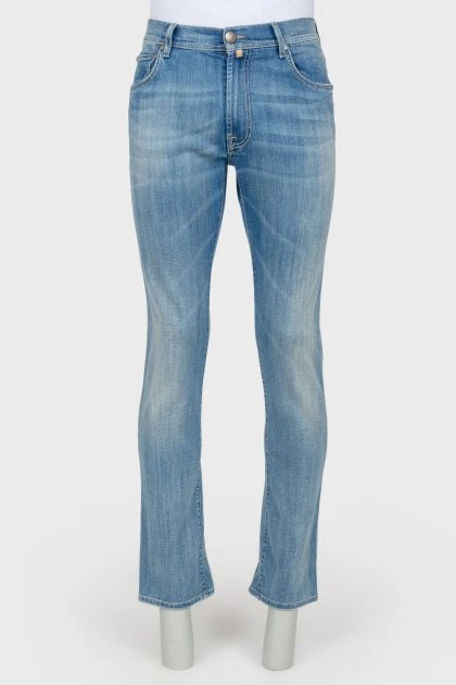 Men's light-blue jeans