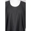 Black loose cut top with tag