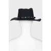 Men's wool hat with tag