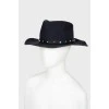 Men's wool hat with tag
