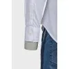 Men's shirt white, with tags