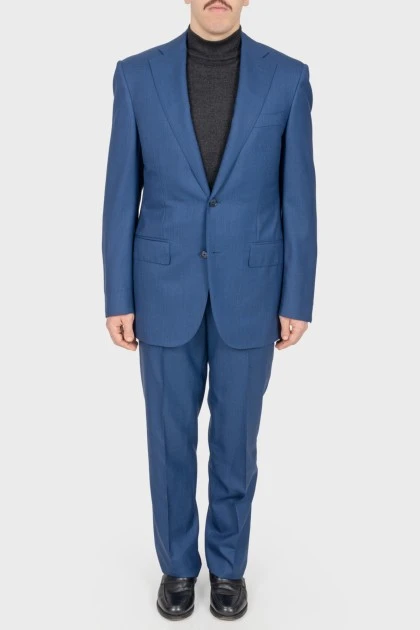 Men's suit blue
