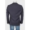 Men's blue jacket, with tag