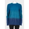 Moher sweater with gradient, with tag