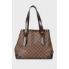 Damier Ebene Hampstead MM tote bag from the 2010s