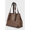 Damier Ebene Hampstead MM tote bag from the 2010s