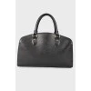 Black Epi Leather Jasmin Bag