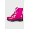 Raspberry silicone boots