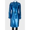 Blue shimmer coat