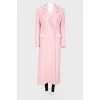 Pink fitted coat