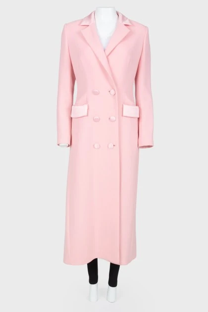 Pink fitted coat