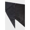 Perforated scarf