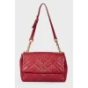 Quilted leather bag