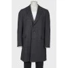 Men's cashmere coat