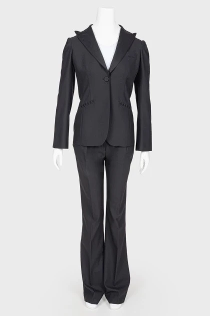 Black classic suit