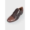 Men's leather shoes with tag