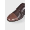 Men's leather shoes with tag