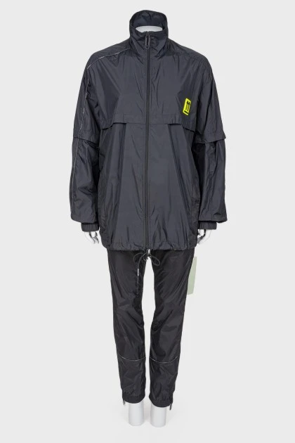 Men's tracksuit with tag