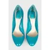 Light blue dress shoes